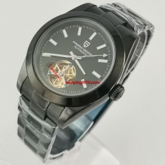 Black dial Black PVD New Tour billon PAGANI DESIGN Men's Watches Mechanical Watch For Men Automatic Watch Men Top Brand Luxury Wrist Watch Mens 3262